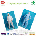 disposable non woven breathable overall/coverall